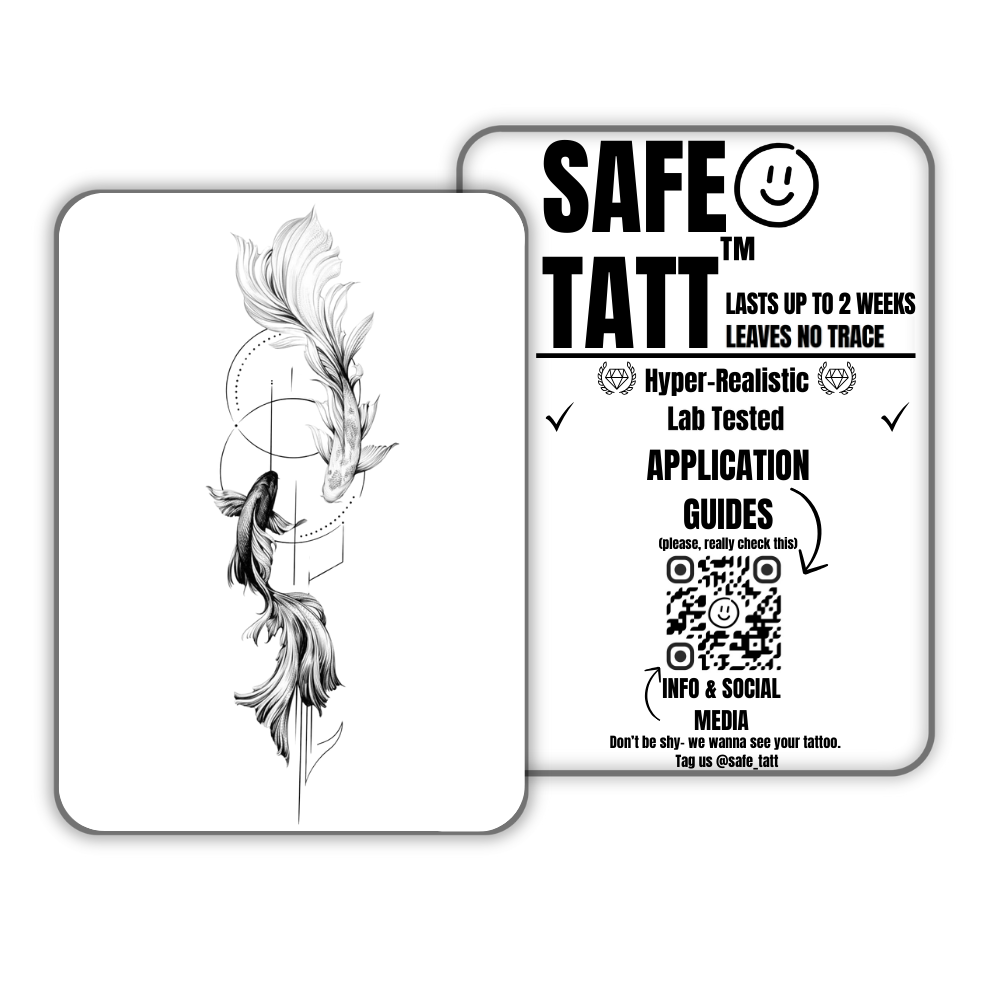 Yin- und Yang-Koi-Fische