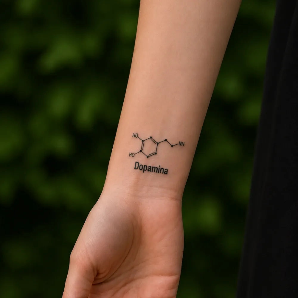 Dopamin-Molekül