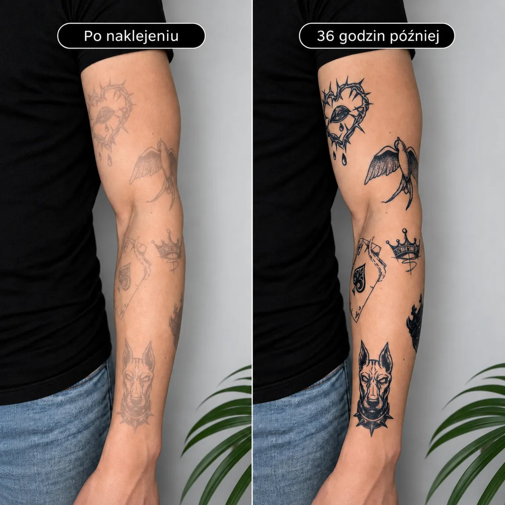 Das Tattoo auf dem Foto der Kundin Sylwia