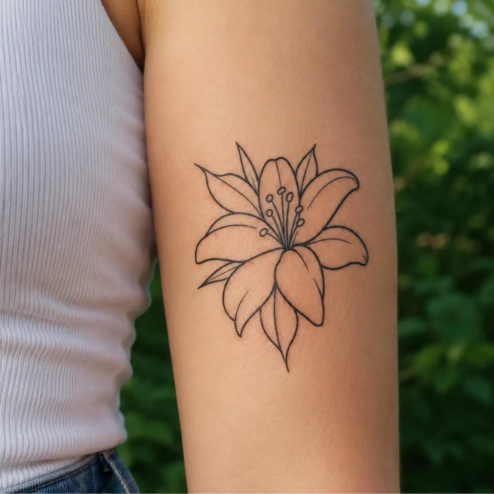 SafeTatt — Lily Bloom · fotografie tetování na kůži